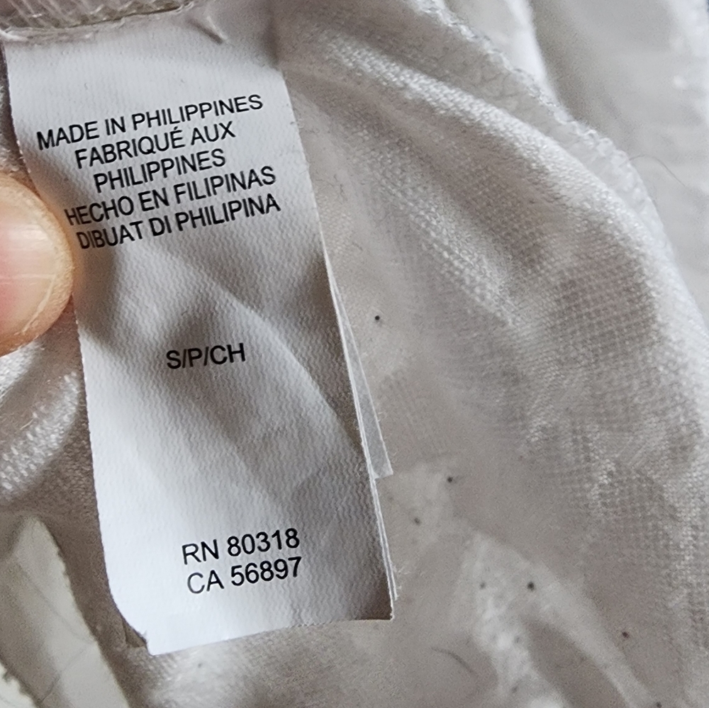 Lucky Brand white flowy top - Picture 3 of 8